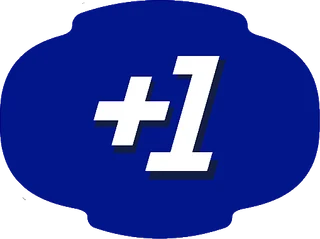 +1